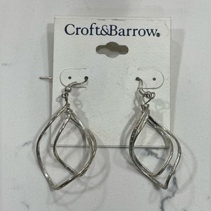 NWT Croft & Barrow Earrings